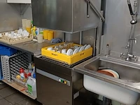 Rvs horeca vaatwasstraat mach - afbeelding 4 van  10