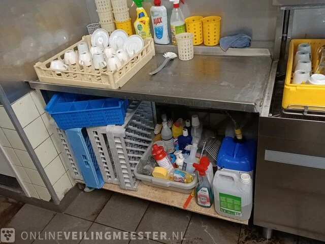 Rvs horeca vaatwasstraat mach - afbeelding 5 van  10