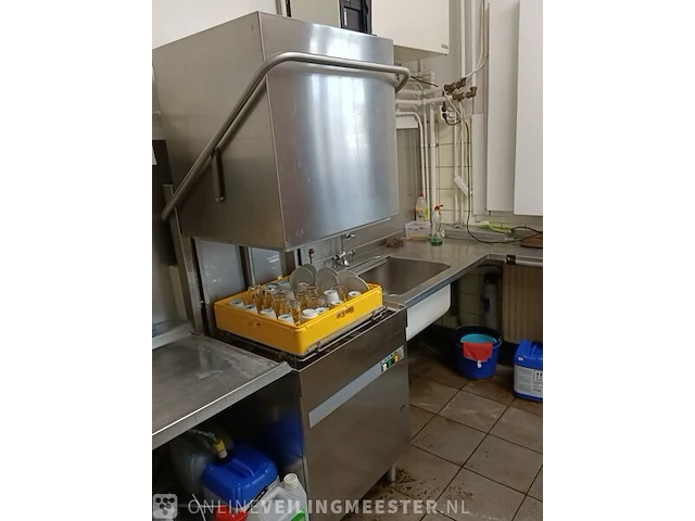 Rvs horeca vaatwasstraat mach - afbeelding 6 van  10
