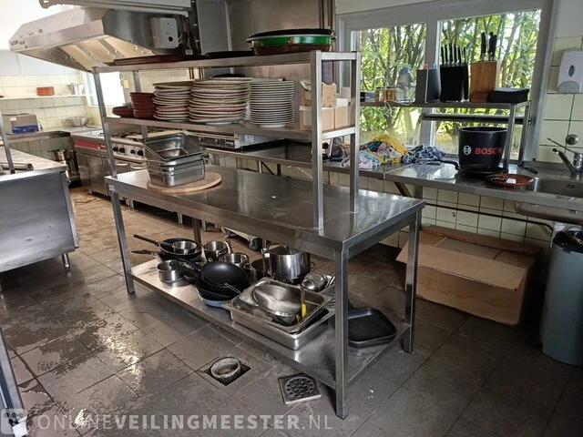 Rvs horeca werktafel - afbeelding 2 van  4
