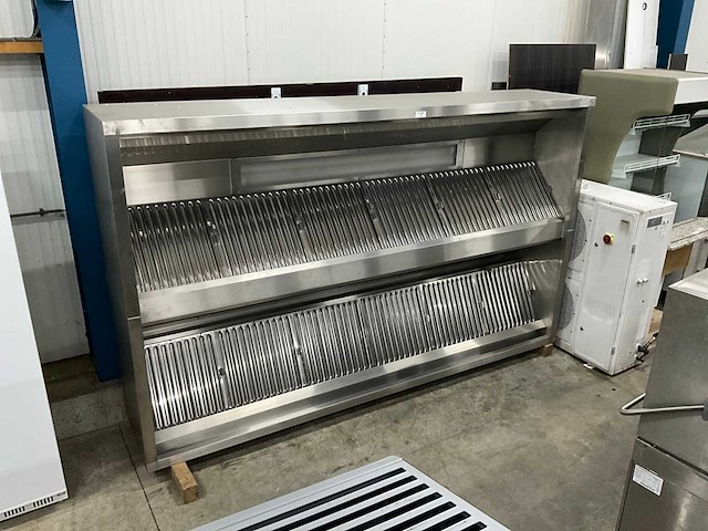 Rvs inductie afzuigkap - afbeelding 1 van  10