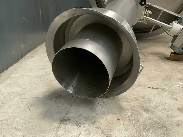 Rvs j-tec silo hopper met afsluiter - afbeelding 8 van  9