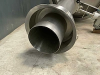 Rvs j-tec silo hopper met afsluiter - afbeelding 8 van  9
