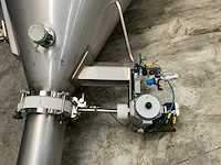 Rvs j-tec silo hopper met afsluiter - afbeelding 7 van  8
