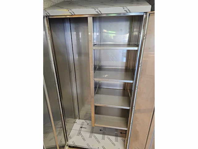 Rvs kast 95x50x125cm - afbeelding 10 van  12