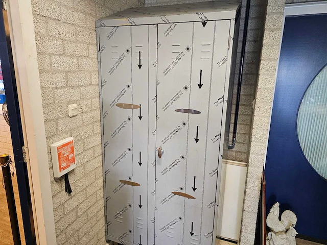Rvs kast 95x50x125cm - afbeelding 1 van  12