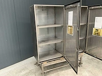 Rvs kast verrijdbaar - afbeelding 5 van  5