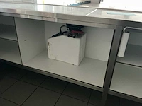 Rvs keuken werktafel (7,40 mtr) - afbeelding 13 van  17