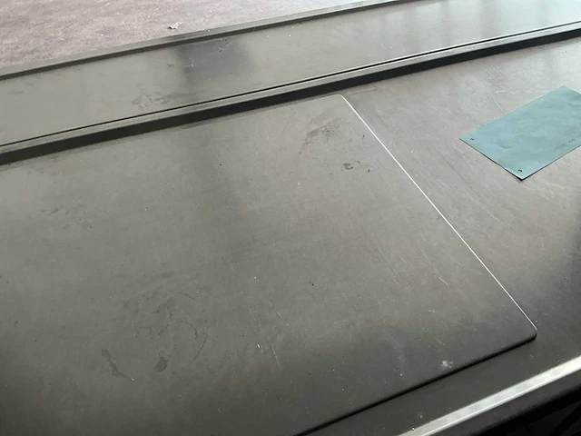 Rvs keuken werktafel (7,40 mtr) - afbeelding 16 van  17