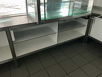 Rvs keuken werktafel (7,40 mtr) - afbeelding 3 van  17
