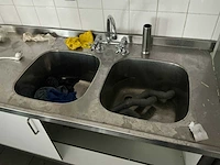 Rvs keuken werktafel (7,40 mtr) - afbeelding 6 van  17