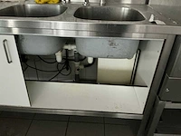 Rvs keuken werktafel (7,40 mtr) - afbeelding 9 van  17