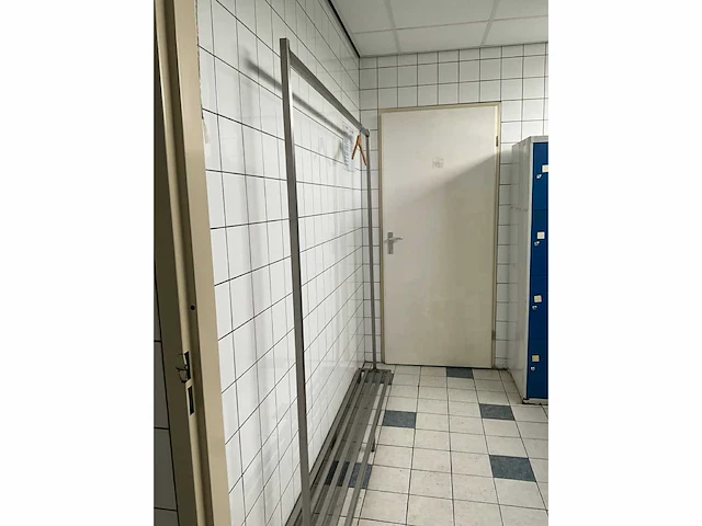 Rvs kledingrek (5x) - afbeelding 1 van  4