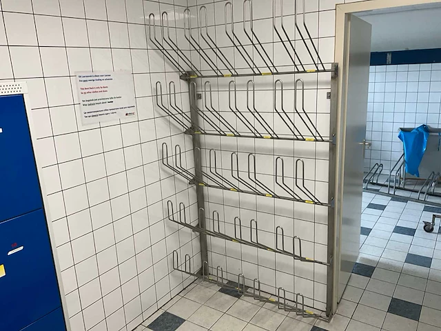 Rvs kledingrek (5x) - afbeelding 2 van  4