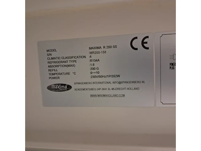 Rvs koelkast, maxima, r 200 ss - afbeelding 4 van  4