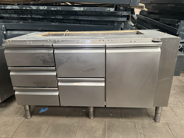 Rvs koelwerkbank servex - afbeelding 1 van  7