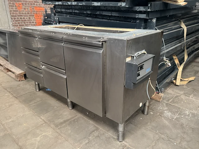 Rvs koelwerkbank servex - afbeelding 2 van  7