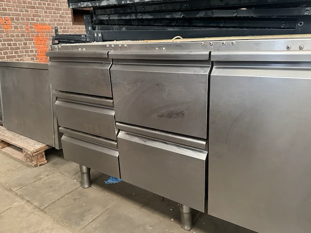 Rvs koelwerkbank servex - afbeelding 4 van  7