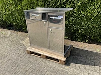 Rvs koffiemeubel