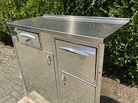 Rvs koffiemeubel - afbeelding 5 van  10