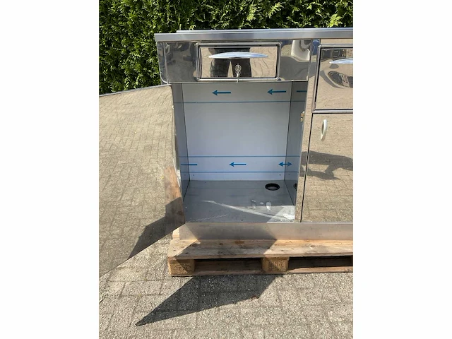 Rvs koffiemeubel - afbeelding 6 van  10