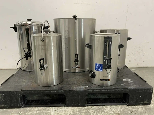 Rvs koffietap (5x) - afbeelding 2 van  6