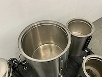 Rvs koffietap (5x) - afbeelding 3 van  6
