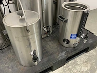 Rvs koffietap (5x) - afbeelding 4 van  6