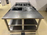Rvs kook- en bakeiland - afbeelding 3 van  10