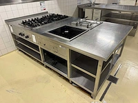 Rvs kook- en bakeiland - afbeelding 5 van  10