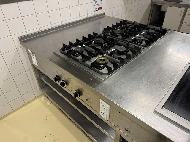 Rvs kook- en bakeiland - afbeelding 7 van  10