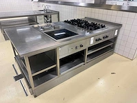 Rvs kook- en bakeiland - afbeelding 1 van  10