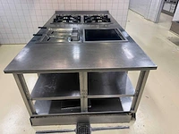 Rvs kook- en bakeiland - afbeelding 3 van  10