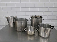 Rvs (kook) pan (6x) - afbeelding 2 van  3