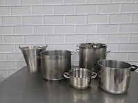 Rvs (kook) pan (6x) - afbeelding 3 van  3