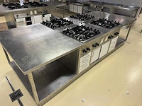 Rvs kookeiland - afbeelding 6 van  10