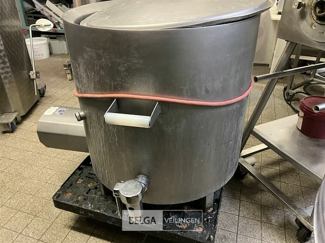 Rvs kookketel 150l - krachtstroom - afbeelding 1 van  4