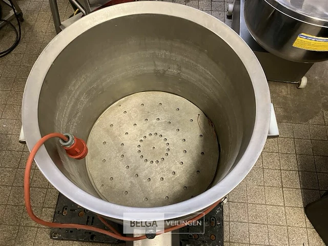 Rvs kookketel 150l - krachtstroom - afbeelding 4 van  4