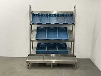 Rvs kratten presentatierek - afbeelding 4 van  19