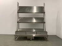 Rvs kratten presentatierek - afbeelding 6 van  19