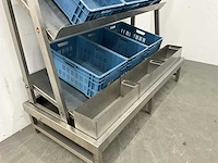 Rvs kratten presentatierek - afbeelding 13 van  19