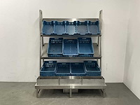 Rvs kratten presentatierek - afbeelding 14 van  19