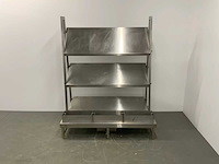 Rvs kratten presentatierek - afbeelding 15 van  19