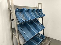 Rvs kratten presentatierek - afbeelding 16 van  19