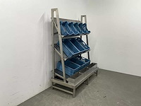 Rvs kratten presentatierek - afbeelding 17 van  19