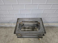 Rvs kratten trolley (3x) - afbeelding 3 van  3