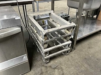 Rvs krattentrolly’s (4x) - afbeelding 1 van  5