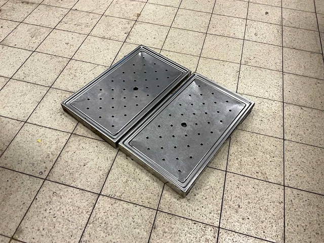 Rvs lekblad (2x) - afbeelding 1 van  4