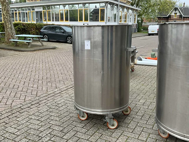 Rvs mobiele pan - afbeelding 1 van  7