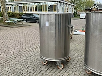 Rvs mobiele pan